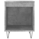 sengebord 40x35x50 cm konstrueret træ betongrå