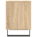 sengeborde 2 stk. 40x35x50 cm konstrueret træ sonoma-eg