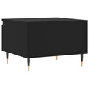 sofaborde 2 stk. 50x46x35 cm konstrueret træ sort