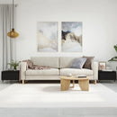 sofaborde 2 stk. 50x46x35 cm konstrueret træ sort