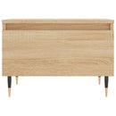 sofaborde 2 stk. 50x46x35 cm konstrueret træ sonoma-eg