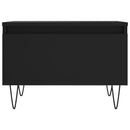 sofaborde 2 stk. 50x46x35 cm konstrueret træ sort