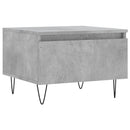 sofaborde 2 stk. 50x46x35 cm konstrueret træ betongrå