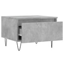 sofaborde 2 stk. 50x46x35 cm konstrueret træ betongrå