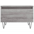 sofaborde 2 stk. 50x46x35 cm konstrueret træ grå sonoma-eg