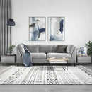sofaborde 2 stk. 50x46x35 cm konstrueret træ grå sonoma-eg