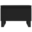 sofaborde 2 stk. 50x46x35 cm konstrueret træ sort