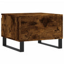 sofaborde 2 stk. 50x46x35 cm konstrueret træ røget egetræsfarve