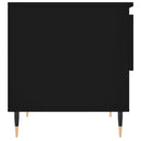 sofaborde 2 stk. 50x46x50 cm konstrueret træ sort