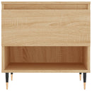 sofaborde 2 stk. 50x46x50 cm konstrueret træ sonoma-eg