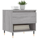 sofaborde 2 stk. 50x46x50 cm konstrueret træ grå sonoma-eg