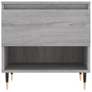 sofaborde 2 stk. 50x46x50 cm konstrueret træ grå sonoma-eg