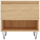 sofaborde 2 stk. 50x46x50 cm konstrueret træ sonoma-eg