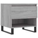 sofaborde 2 stk. 50x46x50 cm konstrueret træ grå sonoma-eg