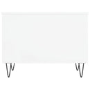 sofabord 60x44,5x45 cm konstrueret træ hvid