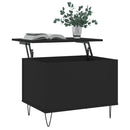 sofabord 60x44,5x45 cm konstrueret træ sort