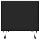 sofabord 60x44,5x45 cm konstrueret træ sort