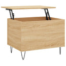 sofabord 60x44,5x45 cm konstrueret træ sonoma-eg