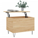 sofabord 60x44,5x45 cm konstrueret træ sonoma-eg