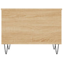 sofabord 60x44,5x45 cm konstrueret træ sonoma-eg