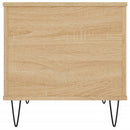 sofabord 60x44,5x45 cm konstrueret træ sonoma-eg