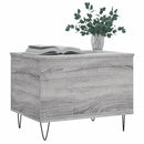 sofabord 60x44,5x45 cm konstrueret træ Grå sonoma-eg