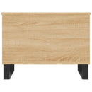 sofabord 60x44,5x45 cm konstrueret træ sonoma-eg