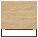 sofabord 60x44,5x45 cm konstrueret træ sonoma-eg