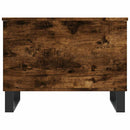 sofabord 60x44,5x45 cm konstrueret træ røget egetræsfarve