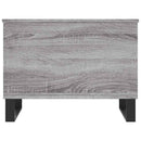 sofabord 60x44,5x45 cm konstrueret træ Grå sonoma-eg
