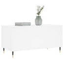 sofabord 90x44,5x45 cm konstrueret træ hvid
