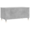 sofabord 90x44,5x45 cm konstrueret træ betongrå