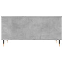 sofabord 90x44,5x45 cm konstrueret træ betongrå