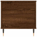 sofabord 90x44,5x45 cm konstrueret træ brun egetræsfarve