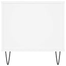 sofabord 90x44,5x45 cm konstrueret træ hvid