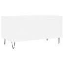 sofabord 90x44,5x45 cm konstrueret træ hvid