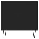 sofabord 90x44,5x45 cm konstrueret træ sort