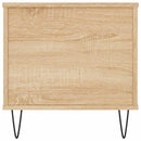 sofabord 90x44,5x45 cm konstrueret træ sonoma-eg
