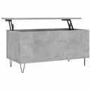 sofabord 90x44,5x45 cm konstrueret træ betongrå