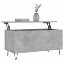 sofabord 90x44,5x45 cm konstrueret træ betongrå