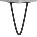 sofabord 90x44,5x45 cm konstrueret træ betongrå