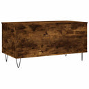 sofabord 90x44,5x45 cm konstrueret træ røget egetræsfarve