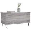 sofabord 90x44,5x45 cm konstrueret træ sonoma-eg grå