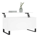 sofabord 90x44,5x45 cm konstrueret træ hvid