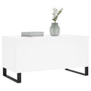 sofabord 90x44,5x45 cm konstrueret træ hvid