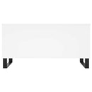 sofabord 90x44,5x45 cm konstrueret træ hvid