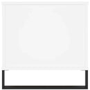 sofabord 90x44,5x45 cm konstrueret træ hvid