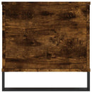 sofabord 90x44,5x45 cm konstrueret træ røget egetræsfarve