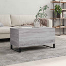 sofabord 90x44,5x45 cm konstrueret træ sonoma-eg grå