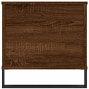 sofabord 90x44,5x45 cm konstrueret træ brun egetræsfarve